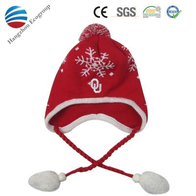 China New Hot Customized COMMON Green Camouflage Knit Beanie Hat for sale