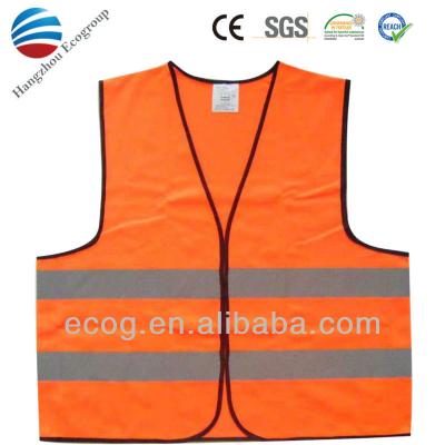 China EN 471 Standard Polyester High Visibility Safety Vest Reflective Customized for sale