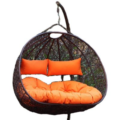 China Factory Price Chair Clean High Quality Double Egg Swing Outdoor Hanging Chairs for sale