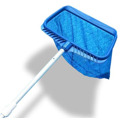 China Swimming Pool Leaf Skimmer Net pool cleaning accessories Reinforced Frame Deep Rake Net factory outlet Dense /Deepen Skimmer Net for sale