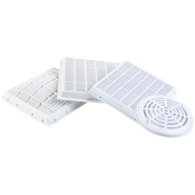 China Sturdy Swimming pool accessories main drain AB Round /Square Cover For Concrete Pool for sale