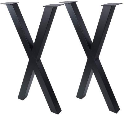 China Worldwide Furniture Legs Country Style DIY Steel Cafe Dining Metal Table Legs for sale