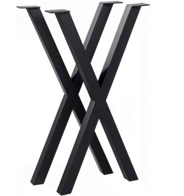 China Cheap Metal Furniture Cafe Dining Table Steel Hairpin Leg Global for sale