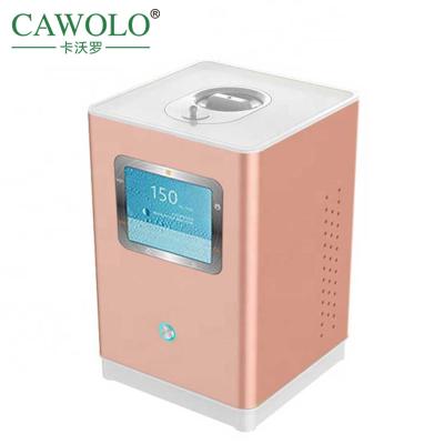 China Portable Home Use Hydrogen Inhaler Machine HIM22 Household PEM 200ml Electrolyzer Oxygen Hydrogen Therapy Breathing Machine for sale