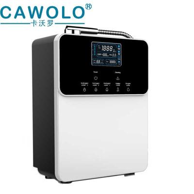 China Easy Installation Cawolo Hydrogen Concentration 1000-1500ppb Hydrogen Water Beauty Machine for sale