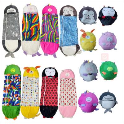 China Kinderen Outdoor Camping Slaapzak met Cartoon Animals Design en Verlengde Grootte Te koop