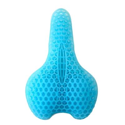 Chine Coussin de siège de vélo en gel confortable avec matériau de remplissage en TPE et couverture en polyester à vendre