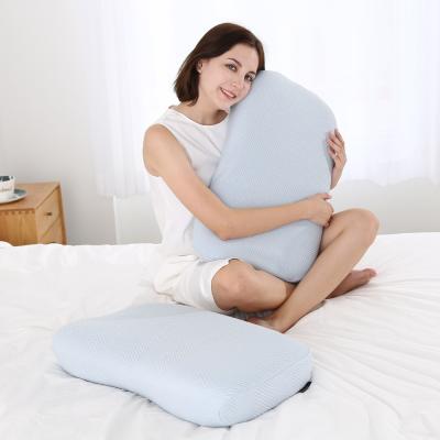 China Informe de prueba RoHs espuma de memoria contorno vertebral cervical almohada de atención médica para adultos en venta