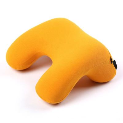 China Customized JOURM Memory Sponge Office Sleep Black Neck Support Travel Pillow 0.5-1 Kg for sale