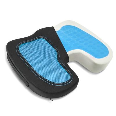 China Polyester / Cotton Comfort Car Chair Cushion for Tailbone Sciatica Pain Relief for sale