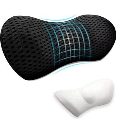 China Comfortable Rectangle Lumbar Cushion for Car Seat Massage and Lower Back Support for sale