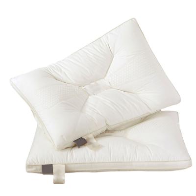 China Customized Color Luxury Hotel Pillow Insert Washable 3D Cotton Pillow for Better Sleep for sale