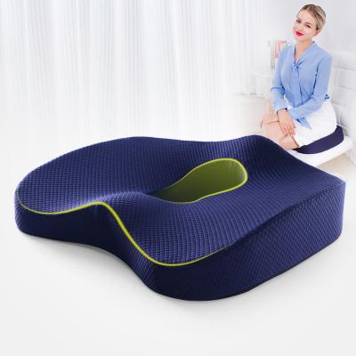 China Adults Age Group Seat Cushion Ergonomic Comfort Coccyx Cushion for OEM ODM Acceptance for sale