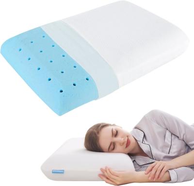 Cina Hotel Standard Size Memory Foam Pillow Ventilazione raffreddamento e traspirabile con bambù in vendita