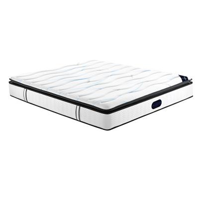 China Natural Home Bedroom Massage Nine-zone Independent Spring Mattress with Modern Design for sale