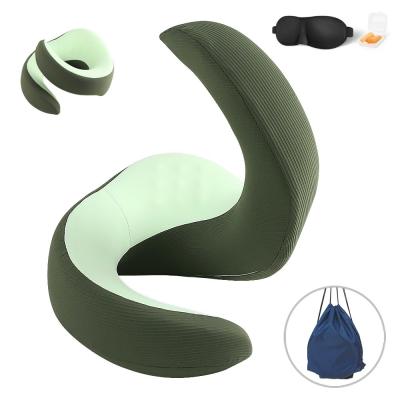 China Customizable U-shaped Travel Pillow for Comfortable Airplane Travel Customization for sale