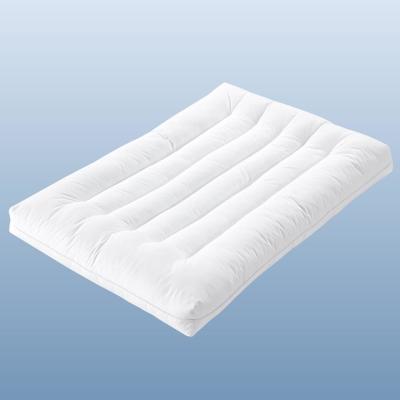 Chine Choix des dormeurs pour le ventre et le dos, oreiller plat de 2,5 pouces de hauteur avec couverture 100% coton à vendre