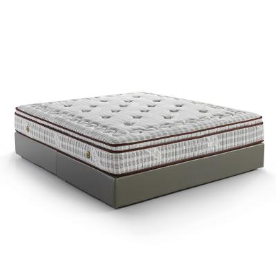 China Home Furniture Nine-zone Independent Spring Mattress with Upgraded Anti-Mite Fabric for sale