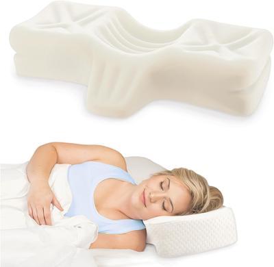 Chine Coussin de mousse orthopédique cervicale de couleur personnalisée pour le cou Soulagement de la douleur au dos à vendre