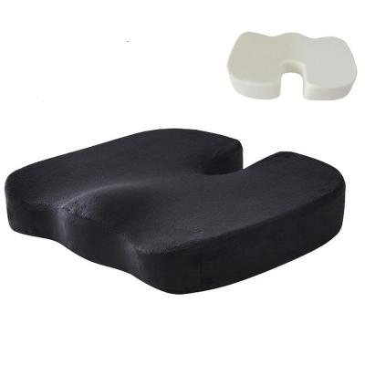 China Customized Color U-Shape Memory Foam Washable Comfort Cushion Seat Pad for Home Office Car for sale