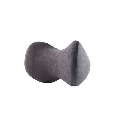 China 100% Bamboo Fiber Ergonomic Neck Rest Support Headrest Cervical Neck Pillow for Driving for sale