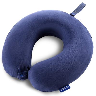 China Memory Foam Polyurethane Foam Filling Material U-shaped Neck Support Pillow for Trips for sale