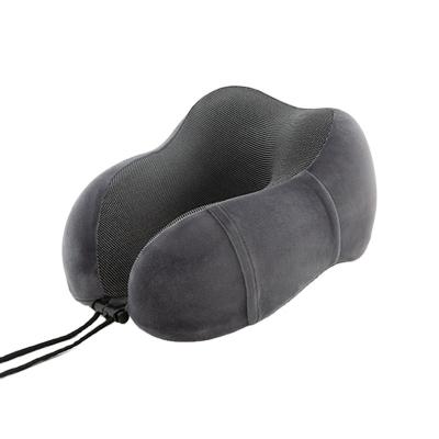 China Relieve Neck Pressure with Memory Foam Travel Neck Pillow Portable and Comfortable for sale