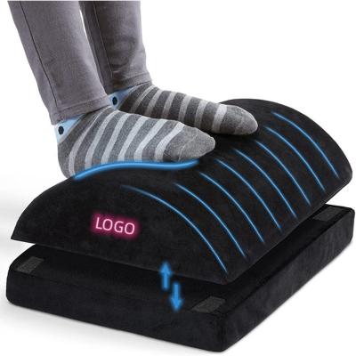 Cina Cussino ergonomico per le gambe per ufficio copertura antiscivolo poggiapiedi con copertura rimovibile e lavabile in vendita