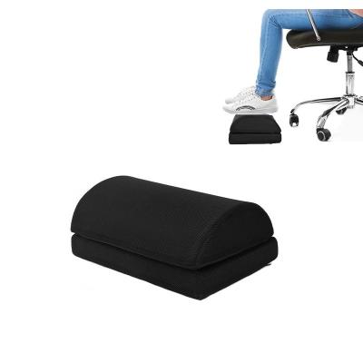 China Casa Bajo el escritorio Apoyo de pies almohada Apoyo ergonómico de pies con masaje y cubierta externa de malla en venta