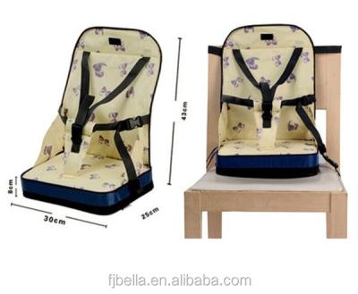 China Silla de comedor de interiores cojines plegables portátiles para bebé asiento de refuerzo silla alta de viaje en venta