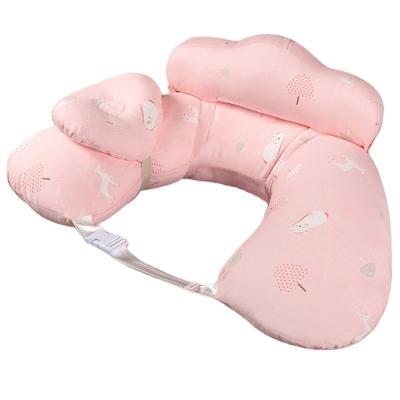 China Polyester/Cotton Maternity Pillow Multi Functional Nursing Pillow with Removable Cover for sale