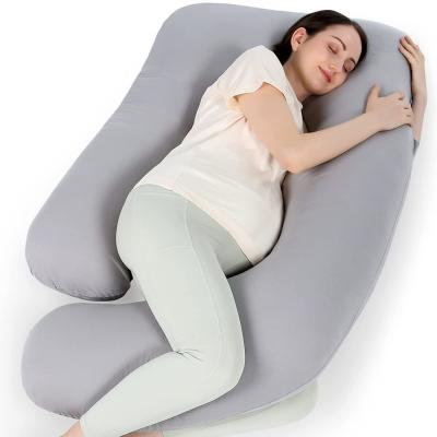 China Detachable Side U-Shape Pregnancy Pillow Support for Pregnant Women Customized Color for sale