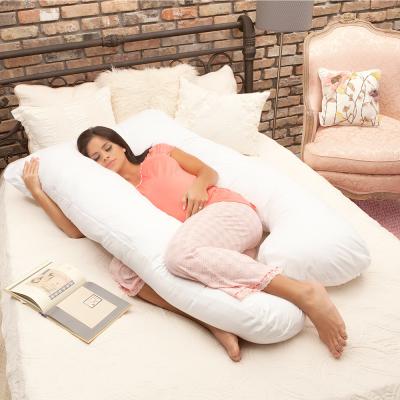 Chine Coussin de grossesse doux / moyen / dur pour la maternité Confort personnalisé en forme de U OEM bienvenue à vendre