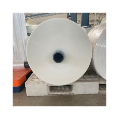 China Transparent POF Moisture Proof High Polyolefin Shrink Film Wrap Plastic Film For Printed Packaging for sale