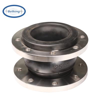 China High Quality Single Flexible Rubber Water Expansion Joint With Flange PN16 for sale