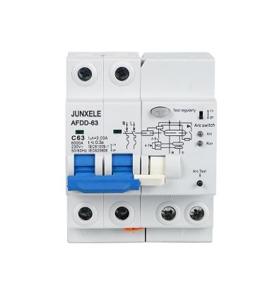 China AFDD Arc Fault Circuit Interrupters +RCBO AFDD-63 AFDD+RCBO AFCI Breakers for sale