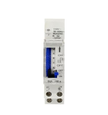 China Timer Switch 110V 16A UK SUL180a Time Clock Switch for sale