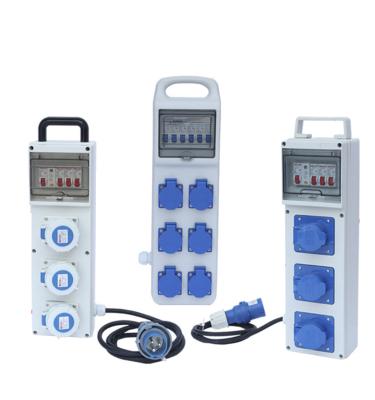 China Interior Finished Socket Multiple Plastic Portable IP65 Distribution Board for sale