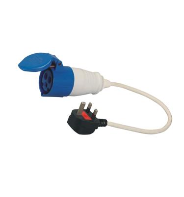 China UK Industrial 220v 16a Extension Leads With Plug for sale