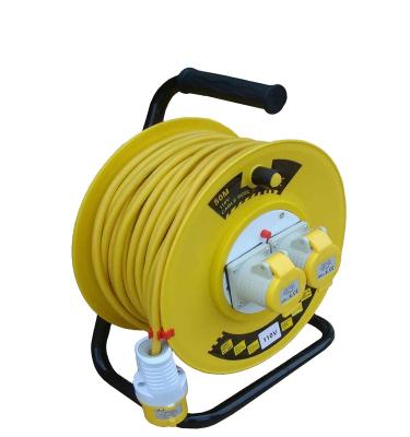 China 110v 220v 16a industrial extension cable reel with plug for sale