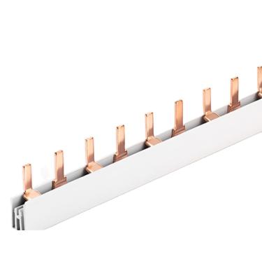 China Power distribution for pin type mcb 2pole MCB busbar of 63A for sale