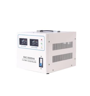 China SVC SVC/TND-3KVA Single Phase AC Automatic Voltage Regulator for sale