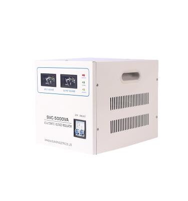 China SVC SVC/TND-5KVA Single Phase AC Automatic Voltage Regulator for sale