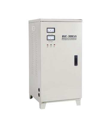 China SVC SVC/TND-30KVA Single Phase AC Automatic Voltage Regulator for sale