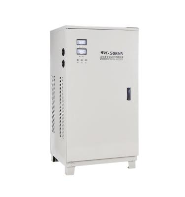 China SVC SVC/TND-50KVA Single Phase AC Automatic Voltage Regulator for sale