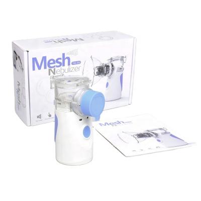 China For Home Use 2021 Hot Selling Nebulizer Mute Mini Portable USB Inhaler Mesh Nebulizer, Cough Drug Atomizer Vaporizer Nebulizer Machine for sale