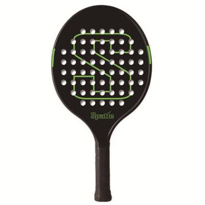 China Exercise and Entertainment Platform Tennis Paddle with Carbon Fiber Frame and Soft EVA Core for sale