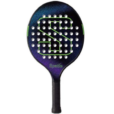 China Exercise and Entertainment Premium Carbon Fiber Fiberglass Deck Tennis Paddle Rackets for sale