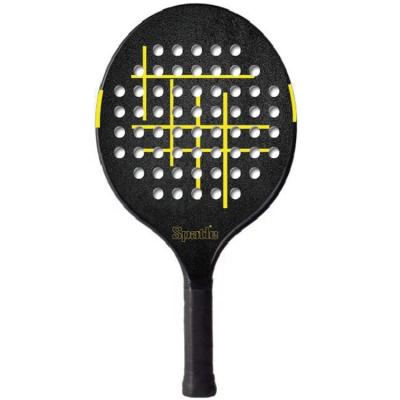 China OEM/ODM Wholesale Sports Entertainment Factory Carbon Fiber Glass Fiber Deck Tennis Paddle Rackets High End for sale