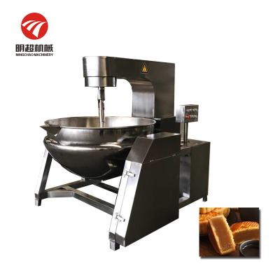 China Industrial Planetary Electric Cooking Oil Plant Mixer Machine Lined Kettle With Mixer for sale